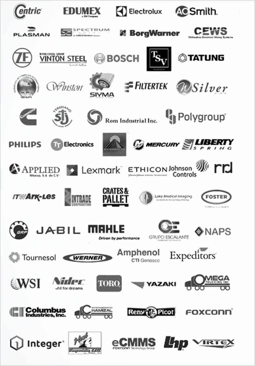 Logos of companies that trust CASEEM